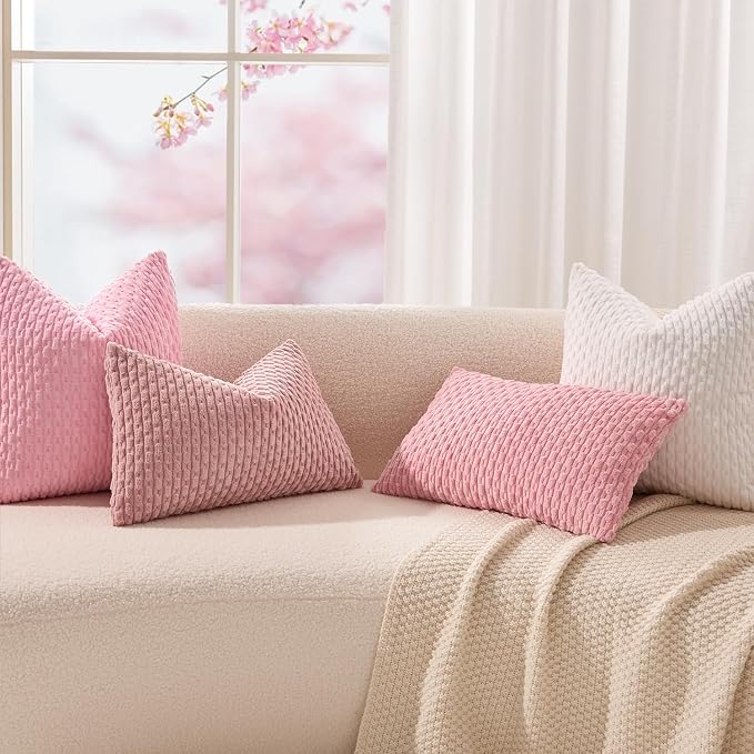 Kevin Textile Valentines Day 12x20 Inch Pillow Cover 1 Pack Boho Decorative - Image 8