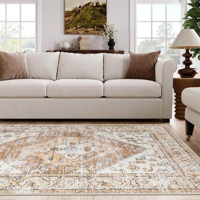 Lahome Boho Area Rug for Living Room - Image 3