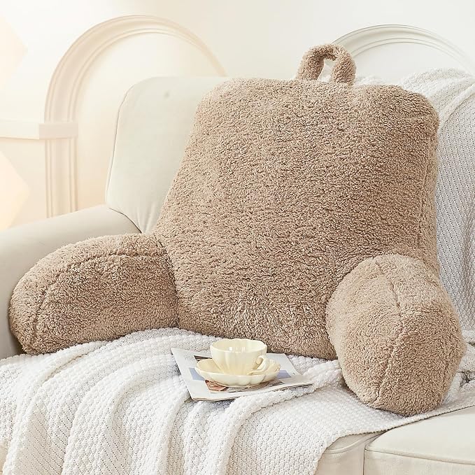 Reading Pillow for Sitting in Bed, Back Pillow Reading Pillow - Image 5