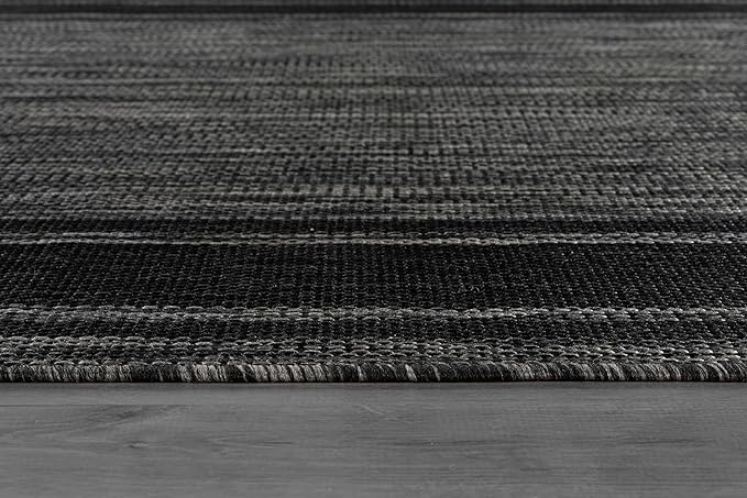 Beverly Rug Outdoor Rug 8x10 Modern Bordered Area Rugs - Image 6