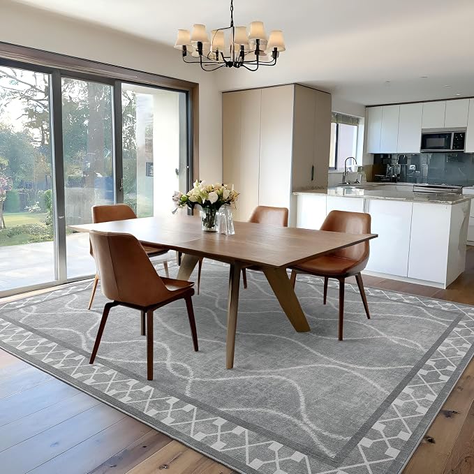 Area Rugs 6x9 Washable Rug, Non-Slip Rugs - Image 5