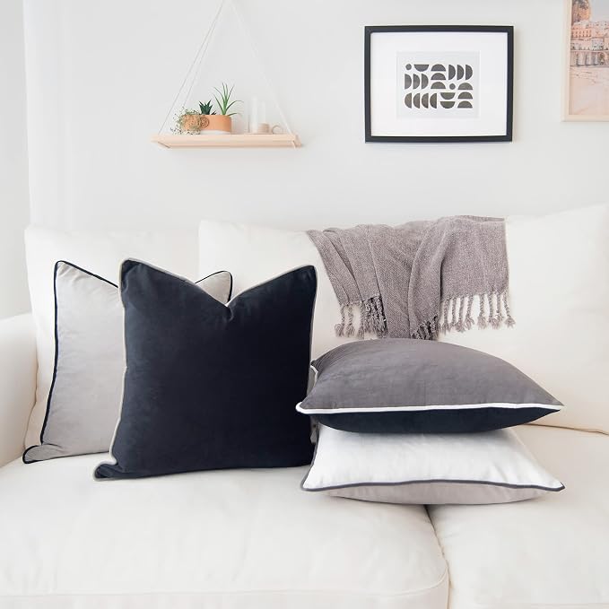 MONDAY MOOSE Decorative Throw Pillow Covers Cushion Cases, Mix and Match - Image 7