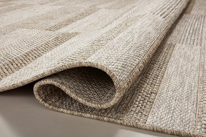 Loloi Dawn Collection Indoor/Outdoor DAW-03 Brown 2'-3" x 3'-9" Accent Rug - Image 4