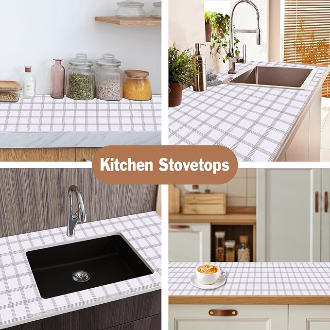 Drawer and Shelf Liner for Kitchen Cabinet: 17 in X 20 Ft Non Slip Waterproof - Image 6