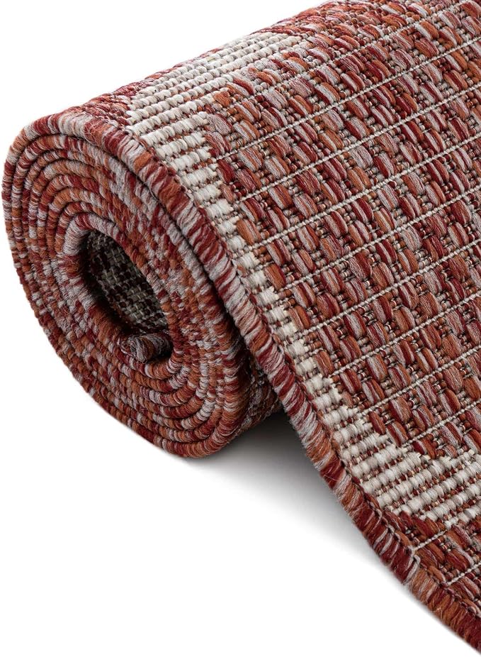 Unique Loom Outdoor Trellis Collection Area Rug - Image 8