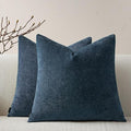 a moment Pack of 2 Decorative Chenille Throw Pillow Covers by amoment