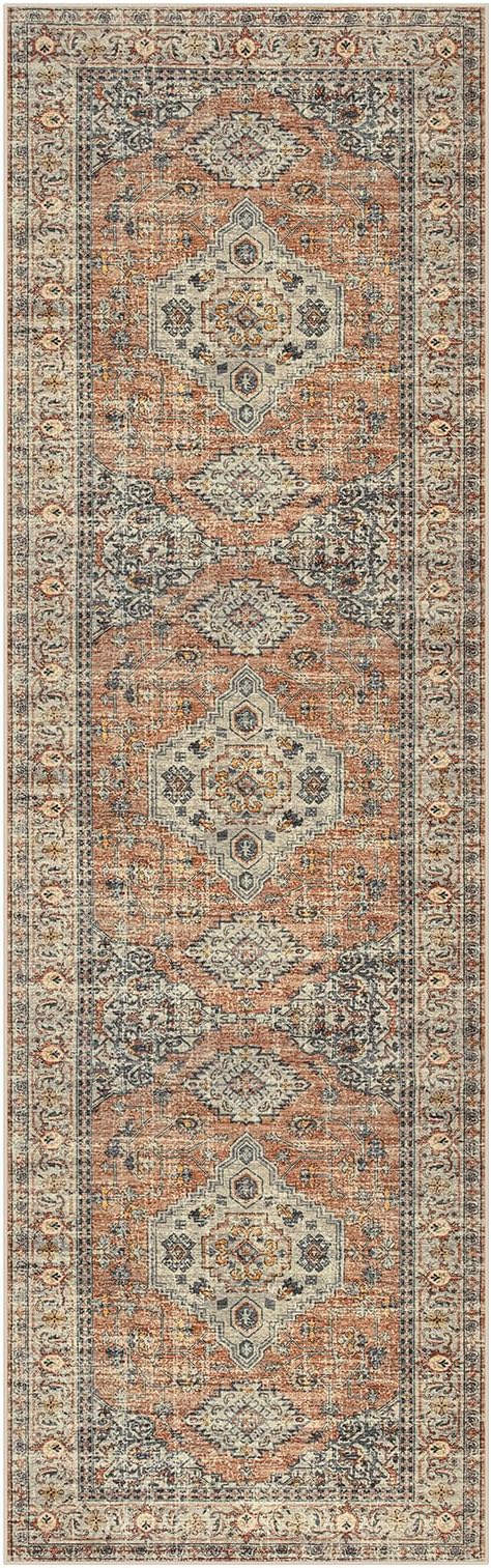 Lahome Oriental Hallway Runner Rug, 2.5x8 Kitchen Runner Non Slip Ultra-Thin - Image 7