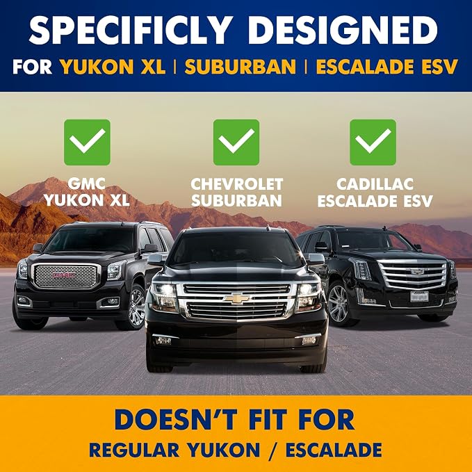 Premium Cargo Liner for Gmc Yukon XL Chevrolet Suburban 2015-2020 - Image 3