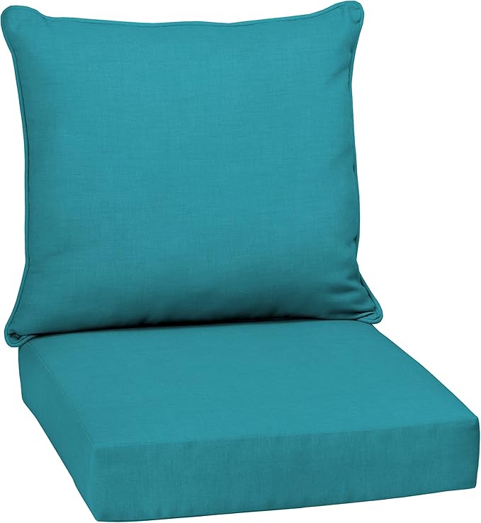 Arden Outdoor Deep Seat Cushion Set, 24 in x 24 in, Weather-Proof, Rain-Proof by ARDEN