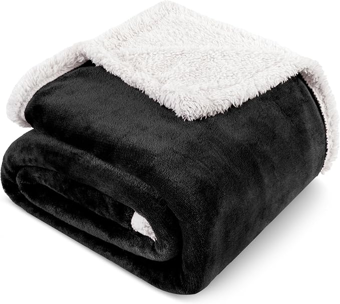 PAVILIA Sherpa Fleece Throw Blanket - Image 3