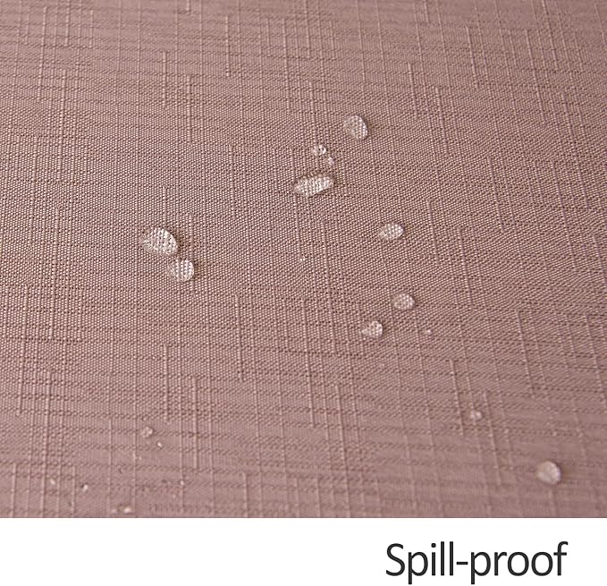maxmill Square Jacquard Tablecloth Waterproof Spillproof Wrinkle Resistant Soft - Image 5