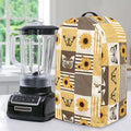 Plaid Butterfly Sunflower Blender Covers Food Processor Juicer Appliance Cover by Unknown