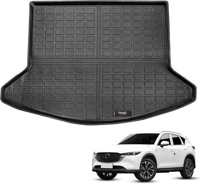 Custom Car Cargo Mats Trunk Liner All Weather TPE Protection Mat Accessories by Yonugli
