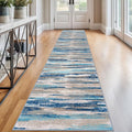 Modern Abstract Runner Rug 2.6x12 by lansny