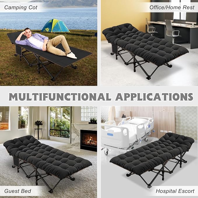 ABORON XXL Camping Cot for Adults 900LBS - Image 7