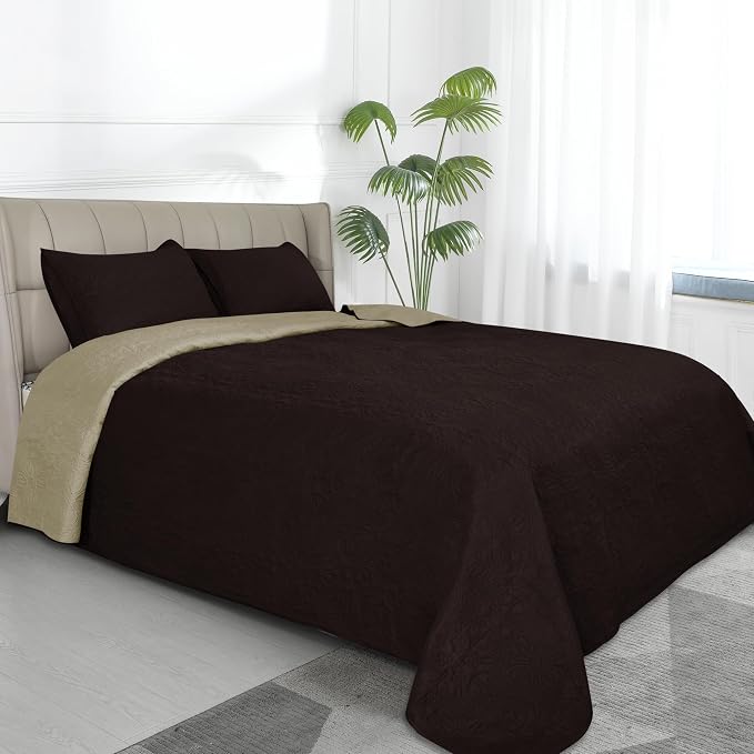 Easy-Going Twin Size Reversible Quilt Set by Easy-Going