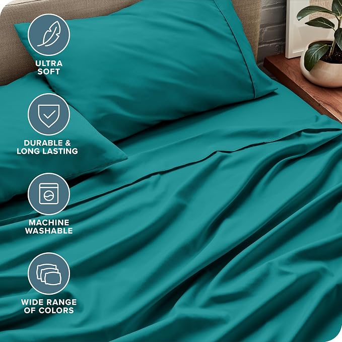 Bare Home Split King Sheet Set - Image 5