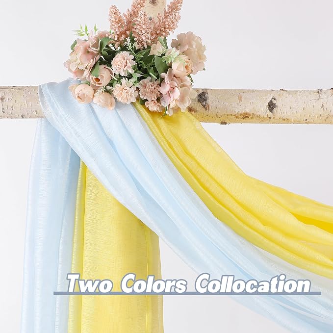 DONREN Scarf Curtain for Window - Image 3