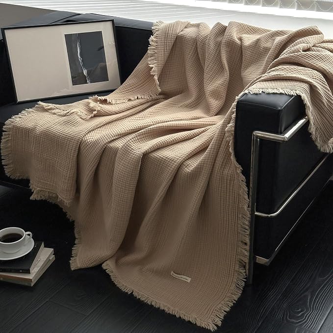 MorroMorn 100% Cotton Muslin Blanket - Image 5