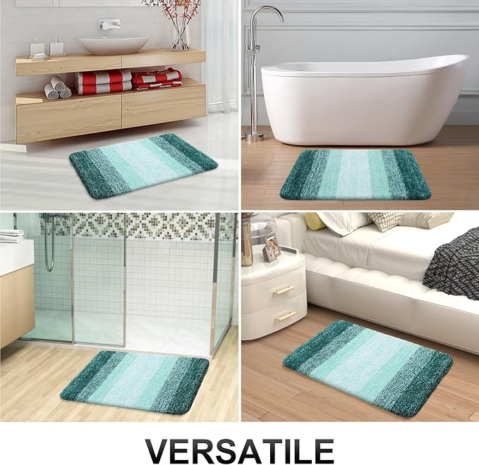 OLANLY Bathroom Rugs Mat 30x20, Extra Soft Absorbent Microfiber Bath Rugs - Image 7