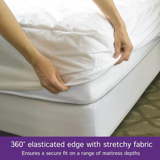 Split Top King Waterproof Mattress Protector - Image 7