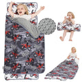 Viviland Toddler Nap Mat with Pillow and Minky Dot Blanket, Rolled Large by VIVILAND