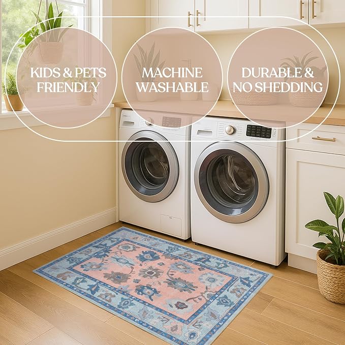 Fame Living Modern Oushak Rug, Area Rugs - Image 6