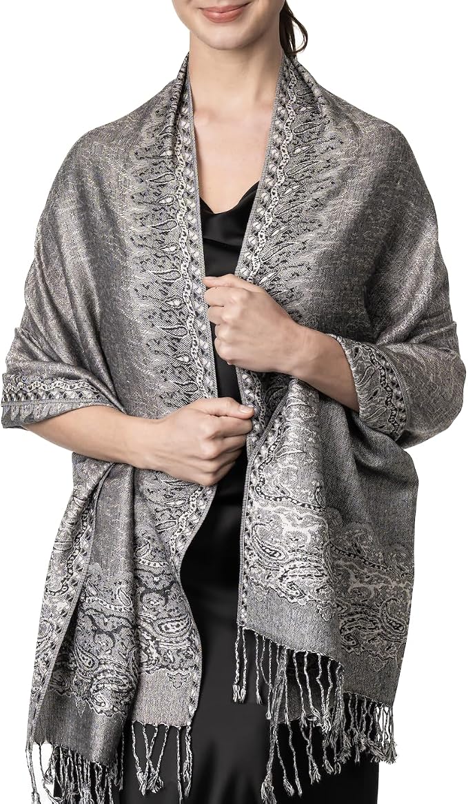 Achillea Big Paisley Pashmina Shawl Wrap by Achillea