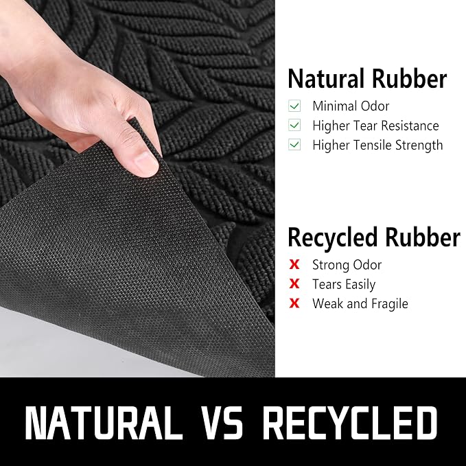 Yimobra 60x36 Large Door Mat Outdoor Indoor, All-Season Waterproof Door Mat - Image 7