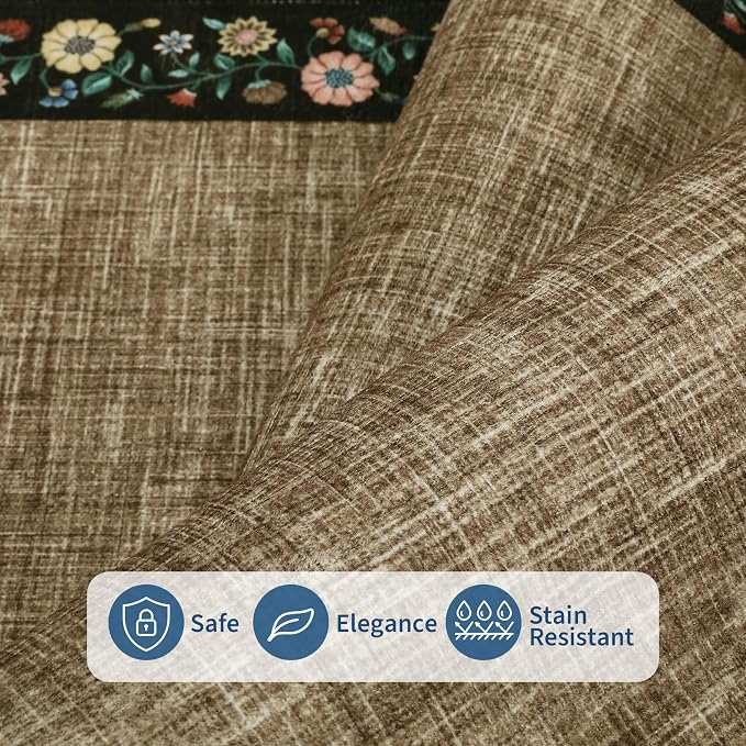 GarveeHome 10x13 Machine Washable Rugs - Image 4