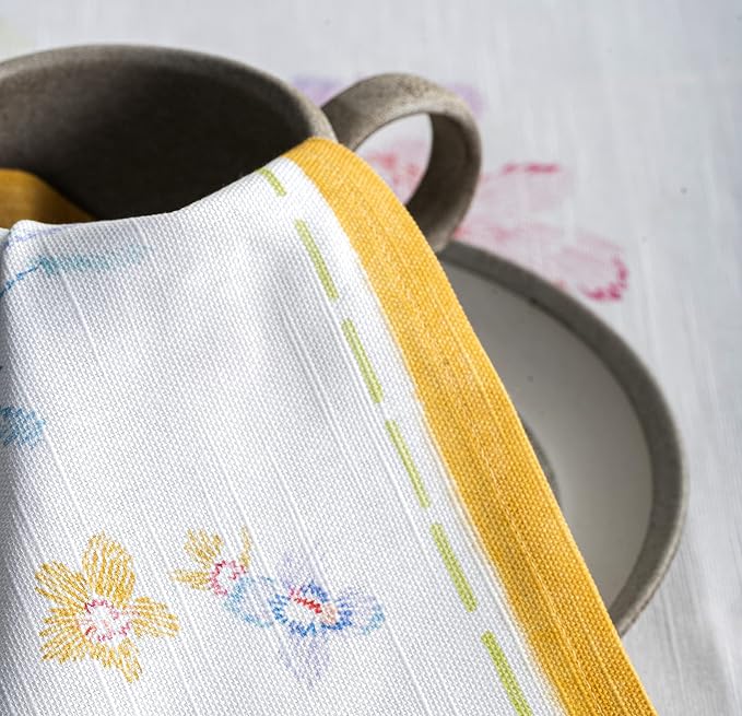 Maison d' Hermine Cloth Napkins Set of 4 100% Cotton Everyday Reusable Square - Image 9