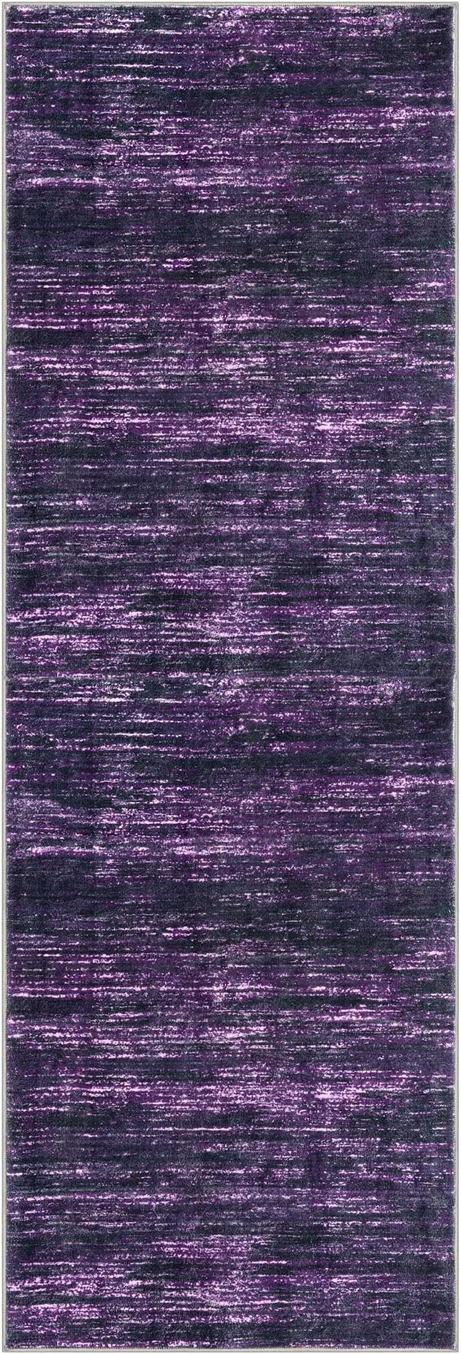 2x6 Modern Abstract Runner Rug for Hallways, Non-Shedding Washable Runners for - Image 8