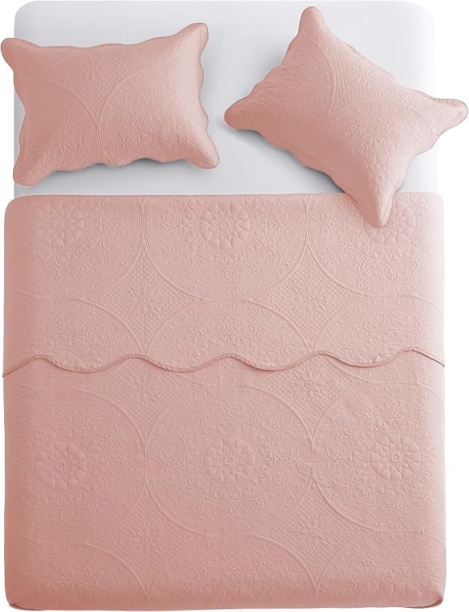 IR Imperial Rooms King Quilt Bedding Set Size + 2 Pillow Shams - Image 2
