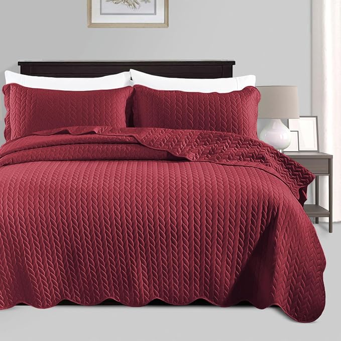 IR Imperial Rooms 8 Pack California King Quilt Bedding Set by IRImperialRooms
