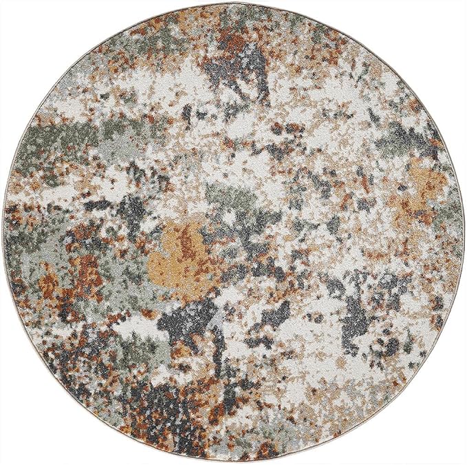 Keen Home Design Area Rugs - 8ft Round Non-Shedding - Image 2