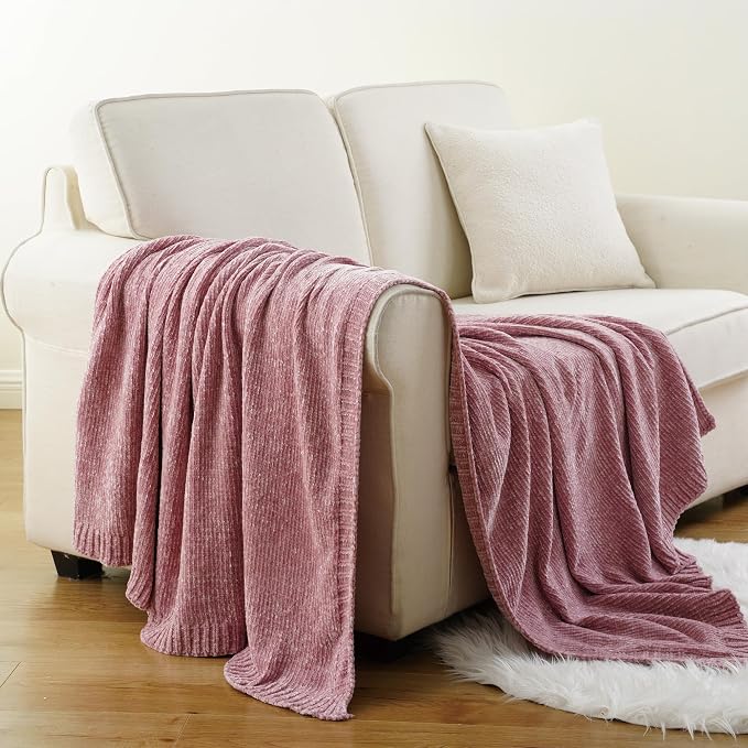 BATTILO HOME Chenille Throw Blanket - Image 6