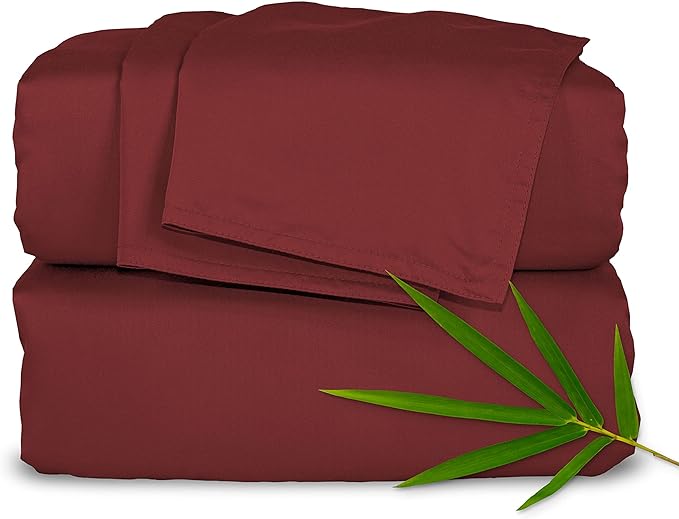 Pure Bamboo King Sheets, Genuine 100% Organic Viscose Derived from Bamboo Bed by PureBamboo