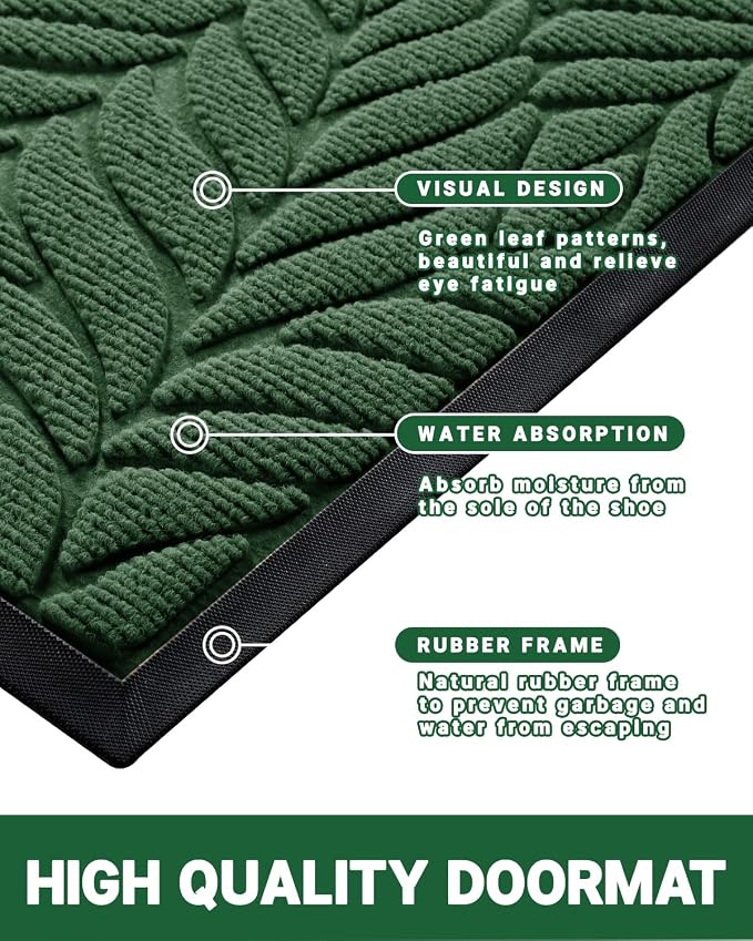 Yimobra 60x36 Large Door Mat Outdoor Indoor, All-Season Waterproof Door Mat - Image 6