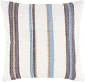 Levtex Home - Tobago - Decorative Pillow - Stiched Stripes - Brown, Taupe and by LevtexHome
