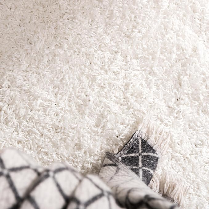 Unique Loom Solid Shag Collection Area Rug - Image 7