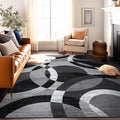 Rugshop Contemporary Abstract Circles Perfect by Rugshop