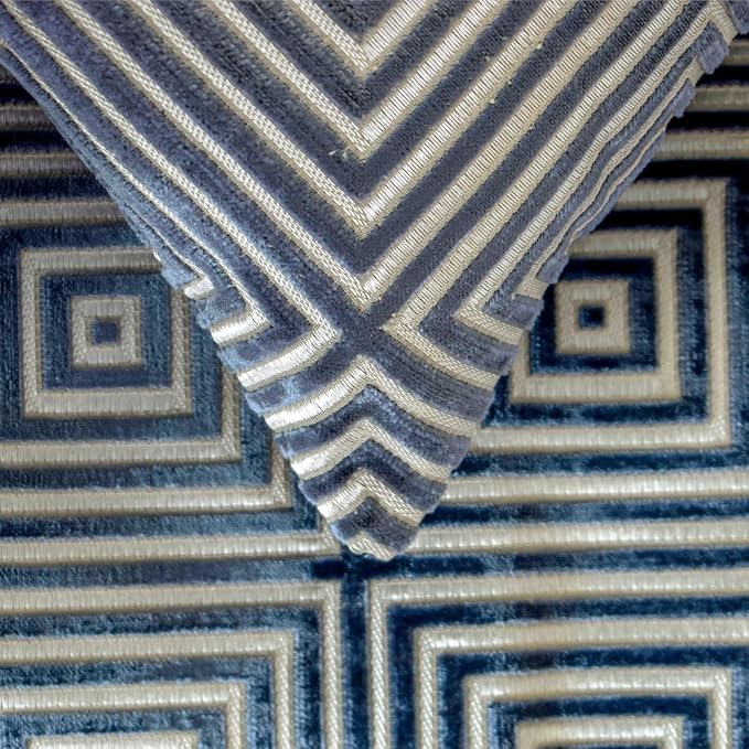 The HomeCentric Blue Bed Runner - Image 4