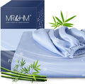 MR&HM Twin XL Fitted Sheet Only, Ultra-Soft Rayon Derived from Bamboo & by MRHM