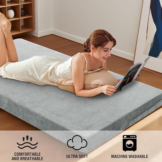 H.VERSAILTEX Full Size Armless Futon Mattress Covers - Image 3
