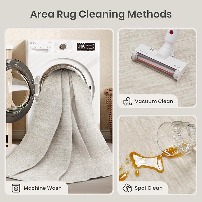 Valenrug Washable Rugs 7x9 - Image 7