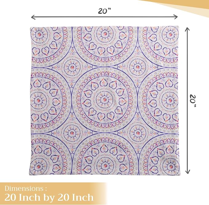 Maison d' Hermine Cloth Napkins Set of 4 100% Cotton Everyday Reusable Square - Image 4