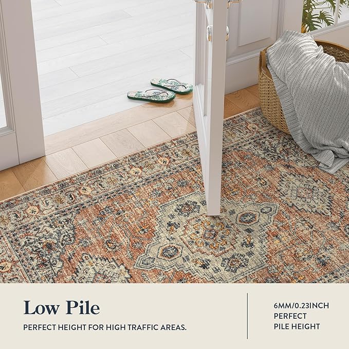 Lahome Oriental Washable Rug Runners - Image 5