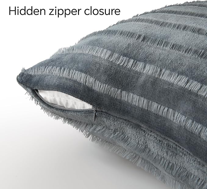 BEDELITE Velvet Pillow Covers 26x26 - Image 4