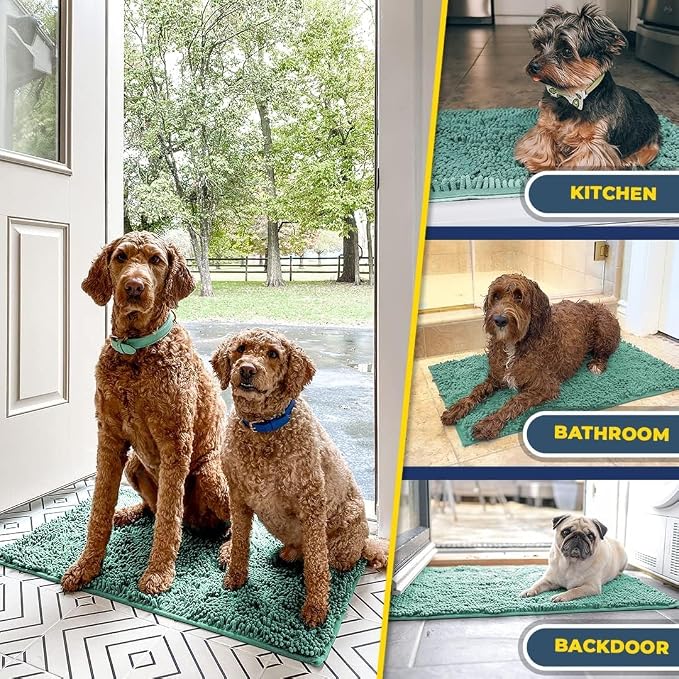 Muddy Mat® Shown on TV – Super Absorbent Door Mat Indoor, Microfiber Quick Dry - Image 7
