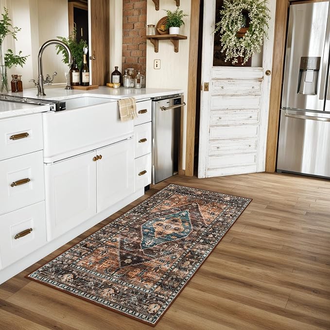 Lahome 2x4 Washable Entryway Runner Rug - Image 2